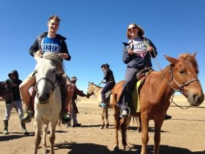 WWU faculty and students on field trip in Mongolia